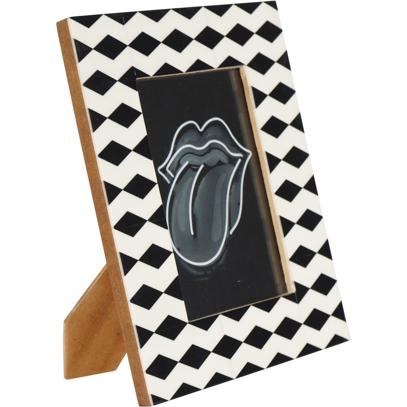 Anya Photo Frame in Black & White 10x15cm